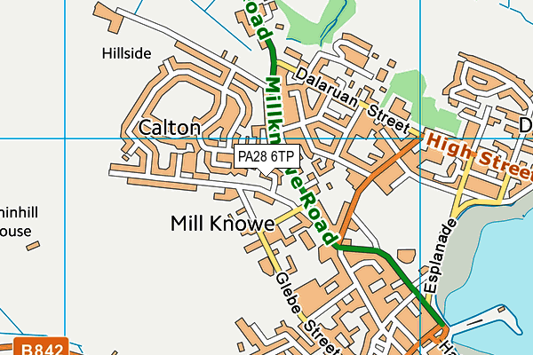 PA28 6TP map - OS VectorMap District (Ordnance Survey) PA28 6TP map - OS VectorMap District (Ordnance Survey)