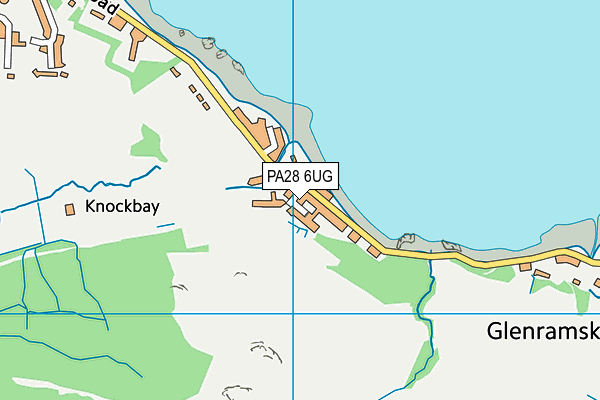 PA28 6UG map - OS VectorMap District (Ordnance Survey) PA28 6UG map - OS VectorMap District (Ordnance Survey)