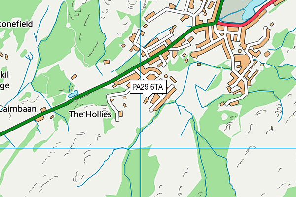 PA29 6TA map - OS VectorMap District (Ordnance Survey) PA29 6TA map - OS VectorMap District (Ordnance Survey)