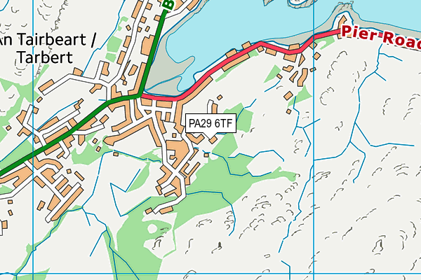 PA29 6TF map - OS VectorMap District (Ordnance Survey) PA29 6TF map - OS VectorMap District (Ordnance Survey)