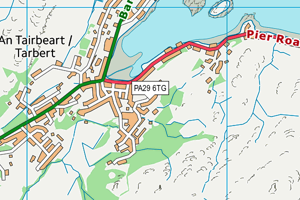 PA29 6TG map - OS VectorMap District (Ordnance Survey) PA29 6TG map - OS VectorMap District (Ordnance Survey)