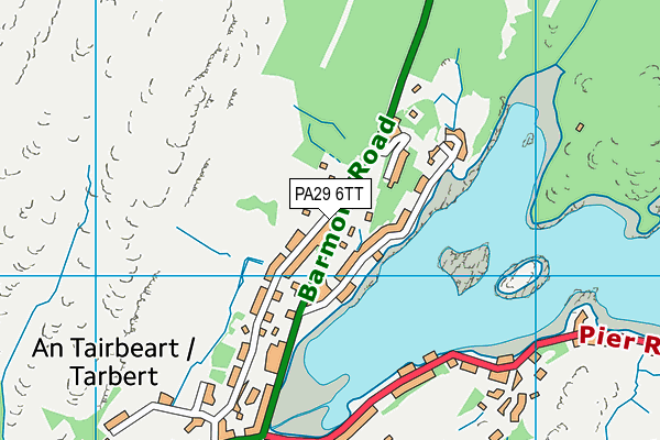 PA29 6TT map - OS VectorMap District (Ordnance Survey) PA29 6TT map - OS VectorMap District (Ordnance Survey)