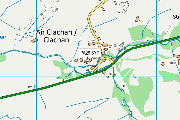 PA29 6YP map - OS VectorMap District (Ordnance Survey) PA29 6YP map - OS VectorMap District (Ordnance Survey)