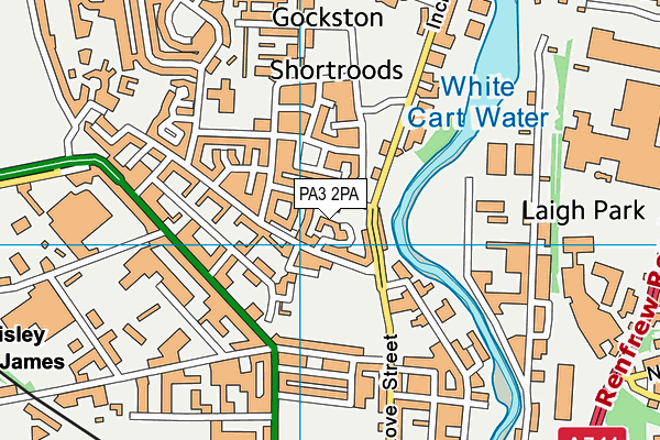 PA3 2PA map - OS VectorMap District (Ordnance Survey) PA3 2PA map - OS VectorMap District (Ordnance Survey)