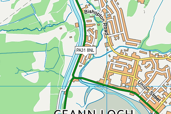 PA31 8NL map - OS VectorMap District (Ordnance Survey) PA31 8NL map - OS VectorMap District (Ordnance Survey)