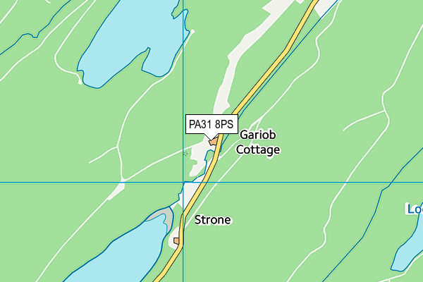 PA31 8PS map - OS VectorMap District (Ordnance Survey) PA31 8PS map - OS VectorMap District (Ordnance Survey)