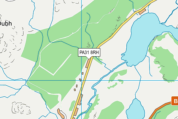 PA31 8RH map - OS VectorMap District (Ordnance Survey) PA31 8RH map - OS VectorMap District (Ordnance Survey)