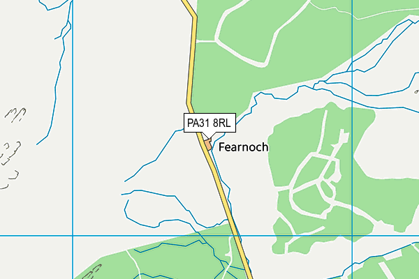 PA31 8RL map - OS VectorMap District (Ordnance Survey) PA31 8RL map - OS VectorMap District (Ordnance Survey)