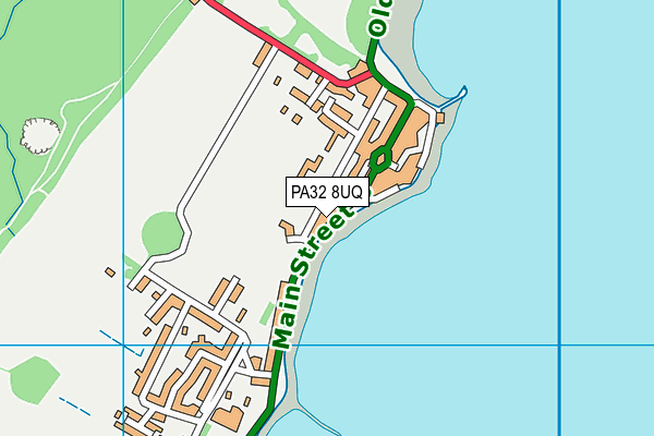 PA32 8UQ map - OS VectorMap District (Ordnance Survey) PA32 8UQ map - OS VectorMap District (Ordnance Survey)