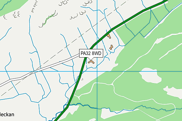PA32 8WD map - OS VectorMap District (Ordnance Survey) PA32 8WD map - OS VectorMap District (Ordnance Survey)