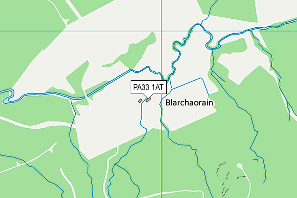 PA33 1AT map - OS VectorMap District (Ordnance Survey) PA33 1AT map - OS VectorMap District (Ordnance Survey)