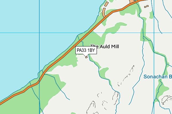 PA33 1BY map - OS VectorMap District (Ordnance Survey) PA33 1BY map - OS VectorMap District (Ordnance Survey)