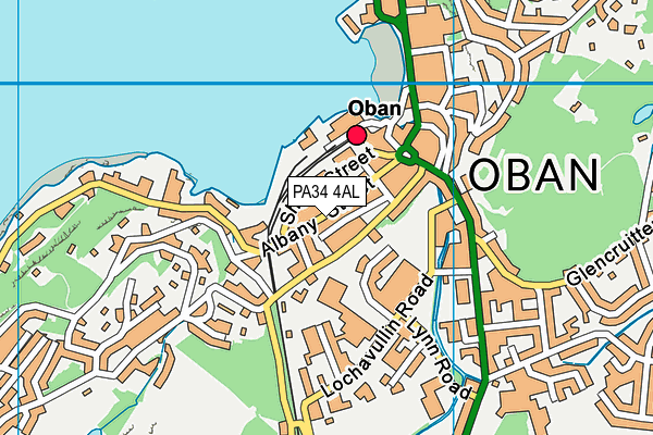 PA34 4AL map - OS VectorMap District (Ordnance Survey) PA34 4AL map - OS VectorMap District (Ordnance Survey)