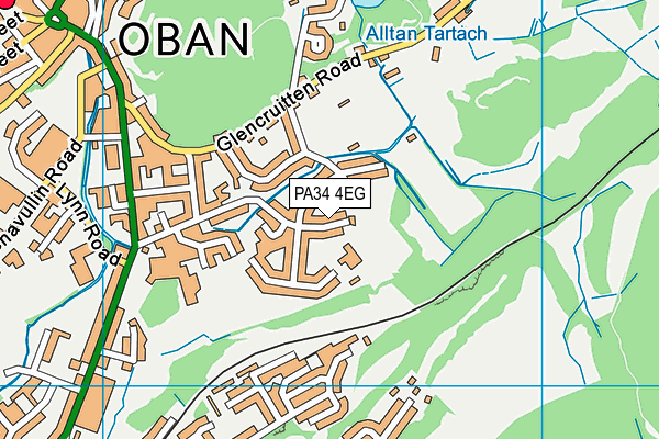 PA34 4EG map - OS VectorMap District (Ordnance Survey) PA34 4EG map - OS VectorMap District (Ordnance Survey)