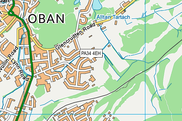 PA34 4EH map - OS VectorMap District (Ordnance Survey) PA34 4EH map - OS VectorMap District (Ordnance Survey)