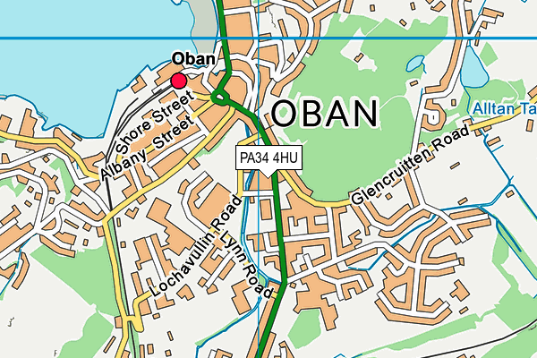 PA34 4HU map - OS VectorMap District (Ordnance Survey) PA34 4HU map - OS VectorMap District (Ordnance Survey)