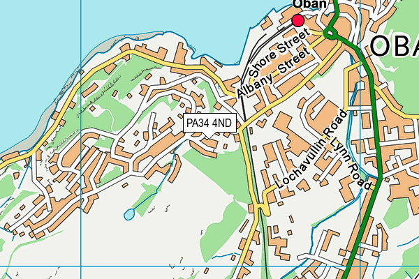 PA34 4ND map - OS VectorMap District (Ordnance Survey) PA34 4ND map - OS VectorMap District (Ordnance Survey)