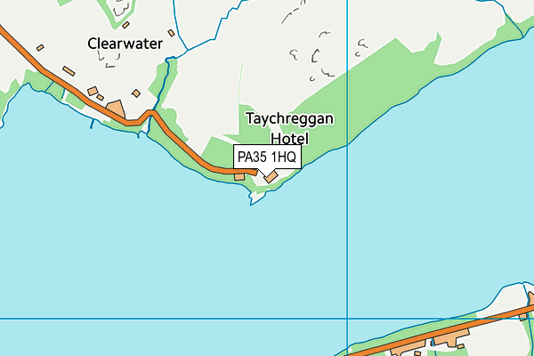 PA35 1HQ map - OS VectorMap District (Ordnance Survey) PA35 1HQ map - OS VectorMap District (Ordnance Survey)