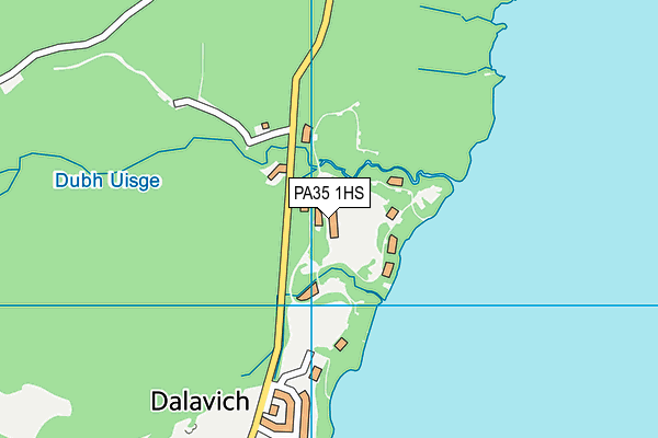 PA35 1HS map - OS VectorMap District (Ordnance Survey) PA35 1HS map - OS VectorMap District (Ordnance Survey)