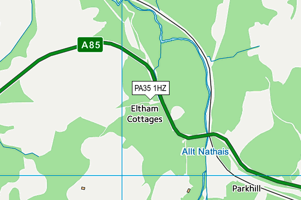 PA35 1HZ map - OS VectorMap District (Ordnance Survey) PA35 1HZ map - OS VectorMap District (Ordnance Survey)