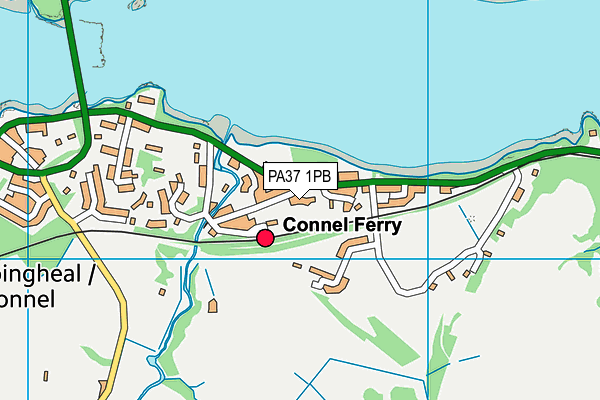 PA37 1PB map - OS VectorMap District (Ordnance Survey) PA37 1PB map - OS VectorMap District (Ordnance Survey)