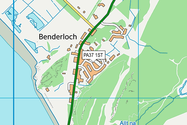 PA37 1ST map - OS VectorMap District (Ordnance Survey) PA37 1ST map - OS VectorMap District (Ordnance Survey)