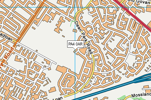 PA4 0AR map - OS VectorMap District (Ordnance Survey) PA4 0AR map - OS VectorMap District (Ordnance Survey)