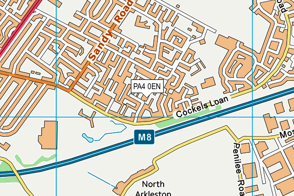 PA4 0EN map - OS VectorMap District (Ordnance Survey) PA4 0EN map - OS VectorMap District (Ordnance Survey)