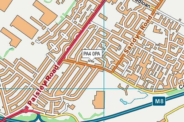 PA4 0PA map - OS VectorMap District (Ordnance Survey) PA4 0PA map - OS VectorMap District (Ordnance Survey)