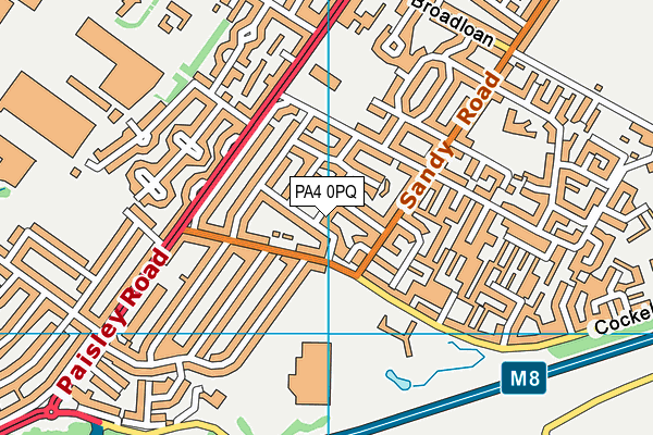 PA4 0PQ map - OS VectorMap District (Ordnance Survey) PA4 0PQ map - OS VectorMap District (Ordnance Survey)