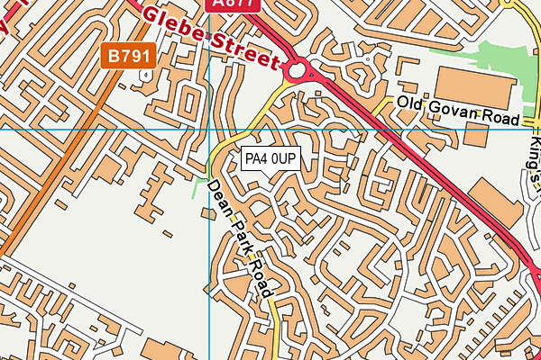 PA4 0UP map - OS VectorMap District (Ordnance Survey) PA4 0UP map - OS VectorMap District (Ordnance Survey)