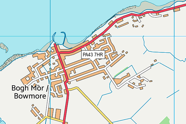 PA43 7HR map - OS VectorMap District (Ordnance Survey) PA43 7HR map - OS VectorMap District (Ordnance Survey)