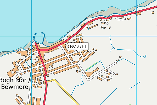 PA43 7HT map - OS VectorMap District (Ordnance Survey) PA43 7HT map - OS VectorMap District (Ordnance Survey)
