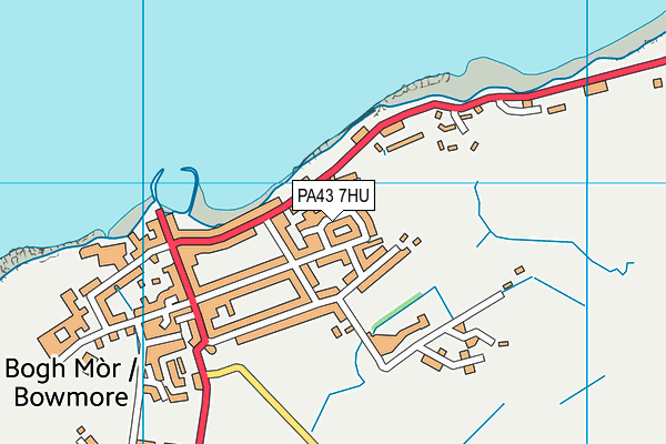 PA43 7HU map - OS VectorMap District (Ordnance Survey) PA43 7HU map - OS VectorMap District (Ordnance Survey)