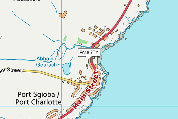 PA48 7TY map - OS VectorMap District (Ordnance Survey)