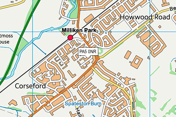 PA5 0NR map - OS VectorMap District (Ordnance Survey) PA5 0NR map - OS VectorMap District (Ordnance Survey)