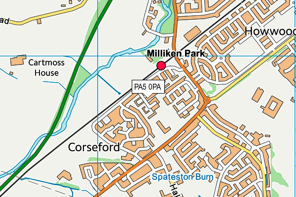 PA5 0PA map - OS VectorMap District (Ordnance Survey) PA5 0PA map - OS VectorMap District (Ordnance Survey)