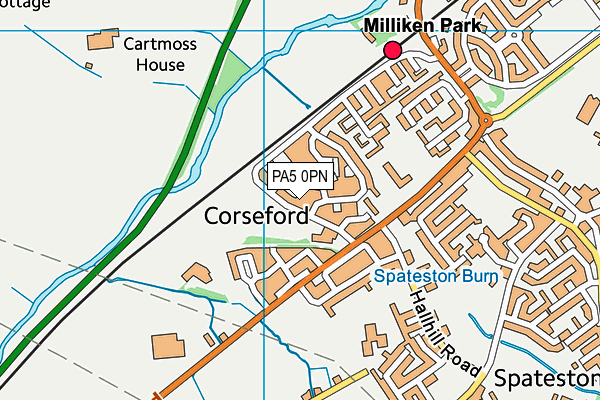 PA5 0PN map - OS VectorMap District (Ordnance Survey) PA5 0PN map - OS VectorMap District (Ordnance Survey)