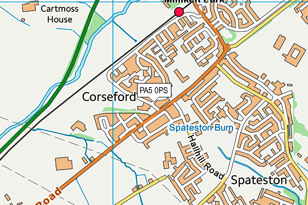 PA5 0PS map - OS VectorMap District (Ordnance Survey) PA5 0PS map - OS VectorMap District (Ordnance Survey)