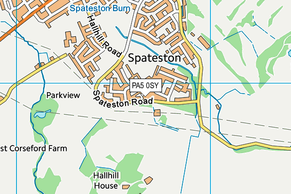PA5 0SY map - OS VectorMap District (Ordnance Survey) PA5 0SY map - OS VectorMap District (Ordnance Survey)