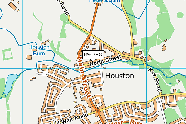 PA6 7HG map - OS VectorMap District (Ordnance Survey) PA6 7HG map - OS VectorMap District (Ordnance Survey)
