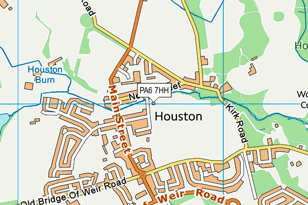 PA6 7HH map - OS VectorMap District (Ordnance Survey) PA6 7HH map - OS VectorMap District (Ordnance Survey)