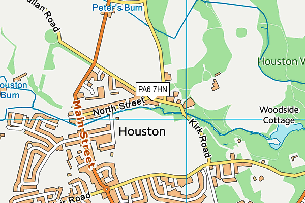 PA6 7HN map - OS VectorMap District (Ordnance Survey) PA6 7HN map - OS VectorMap District (Ordnance Survey)