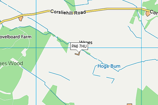PA6 7HU map - OS VectorMap District (Ordnance Survey) PA6 7HU map - OS VectorMap District (Ordnance Survey)