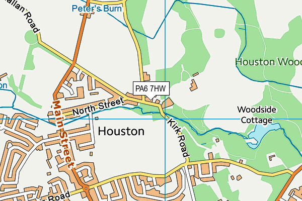 PA6 7HW map - OS VectorMap District (Ordnance Survey) PA6 7HW map - OS VectorMap District (Ordnance Survey)