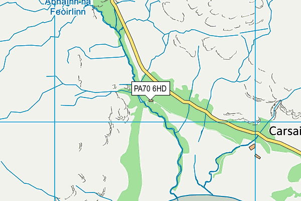 PA70 6HD map - OS VectorMap District (Ordnance Survey) PA70 6HD map - OS VectorMap District (Ordnance Survey)