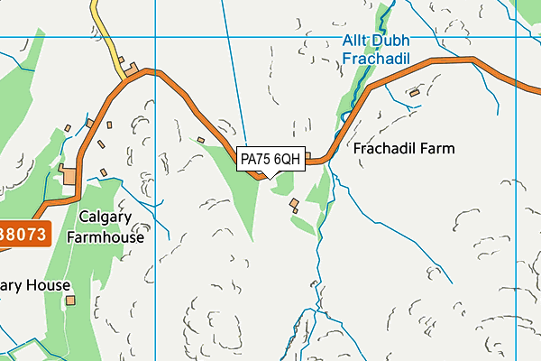 PA75 6QH map - OS VectorMap District (Ordnance Survey) PA75 6QH map - OS VectorMap District (Ordnance Survey)