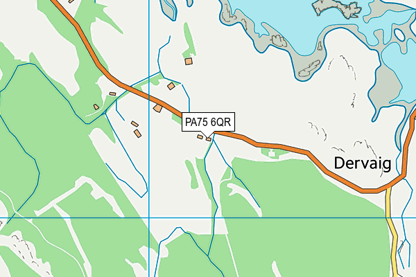 PA75 6QR map - OS VectorMap District (Ordnance Survey) PA75 6QR map - OS VectorMap District (Ordnance Survey)