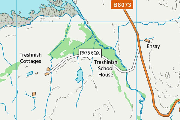 PA75 6QX map - OS VectorMap District (Ordnance Survey) PA75 6QX map - OS VectorMap District (Ordnance Survey)