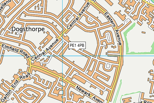 PE1 4PB map - OS VectorMap District (Ordnance Survey) PE1 4PB map - OS VectorMap District (Ordnance Survey)